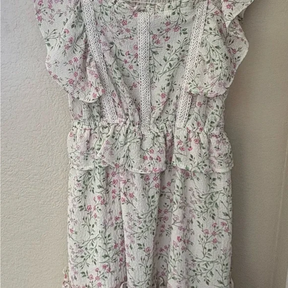 Floral Ruffle Dress - Picture 1 of 6